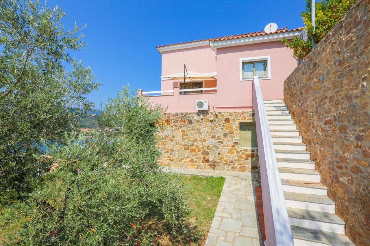 Skiathos Seaview Villa With Pool Punta Exterior photo