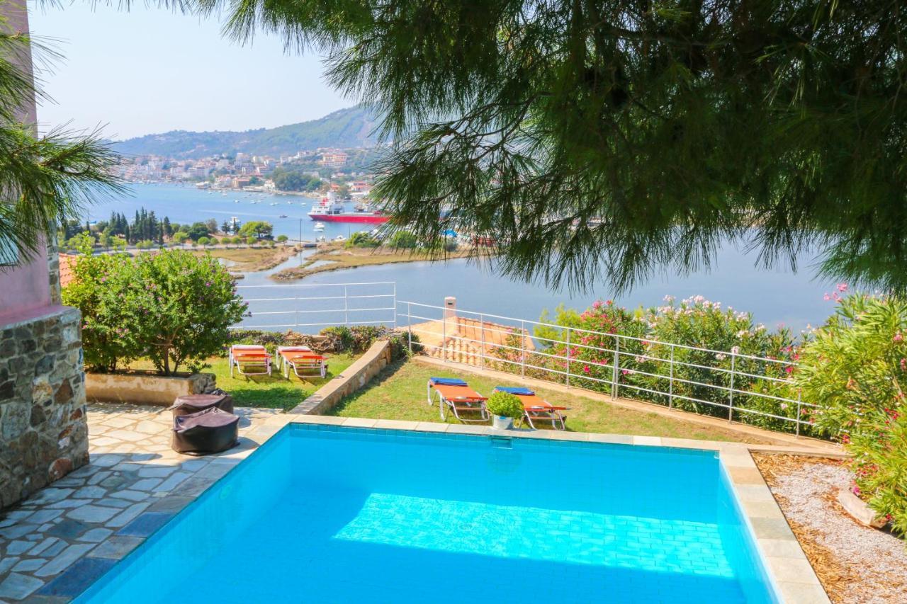 Skiathos Seaview Villa With Pool Punta Exterior photo